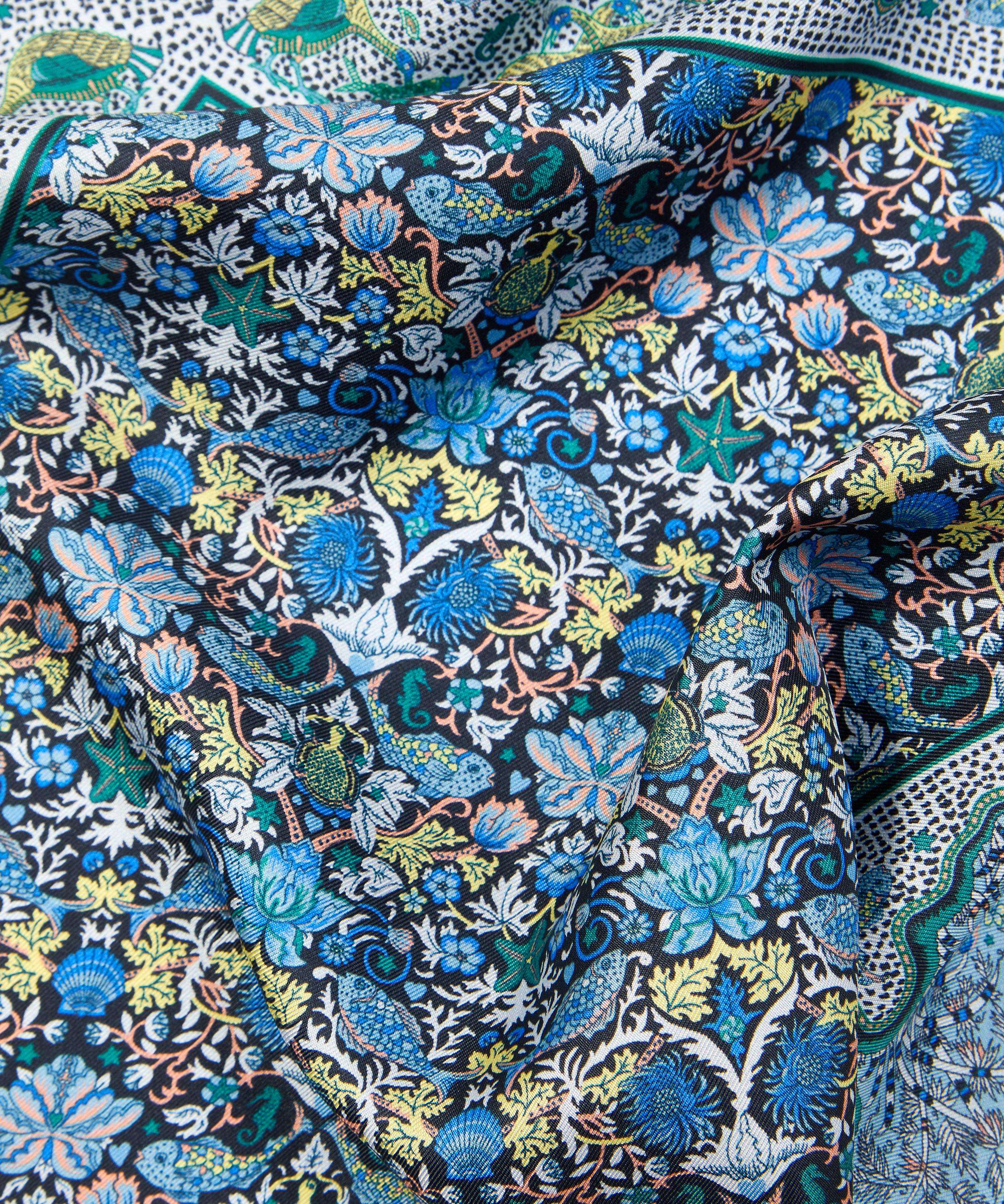 Liberty - Akinobu 45X45 Silk Scarf image number 3