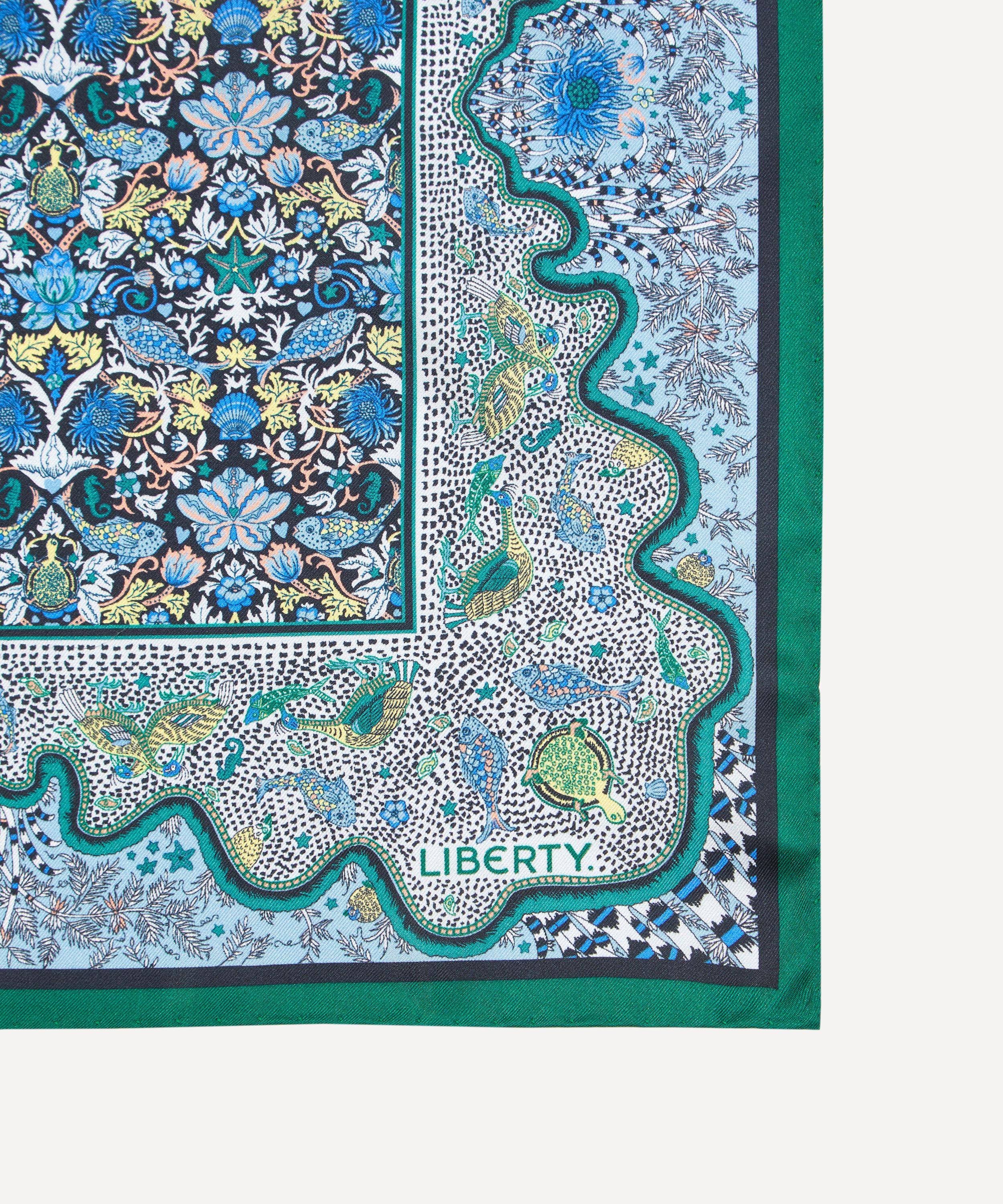 Liberty - Akinobu 45X45 Silk Scarf image number 4