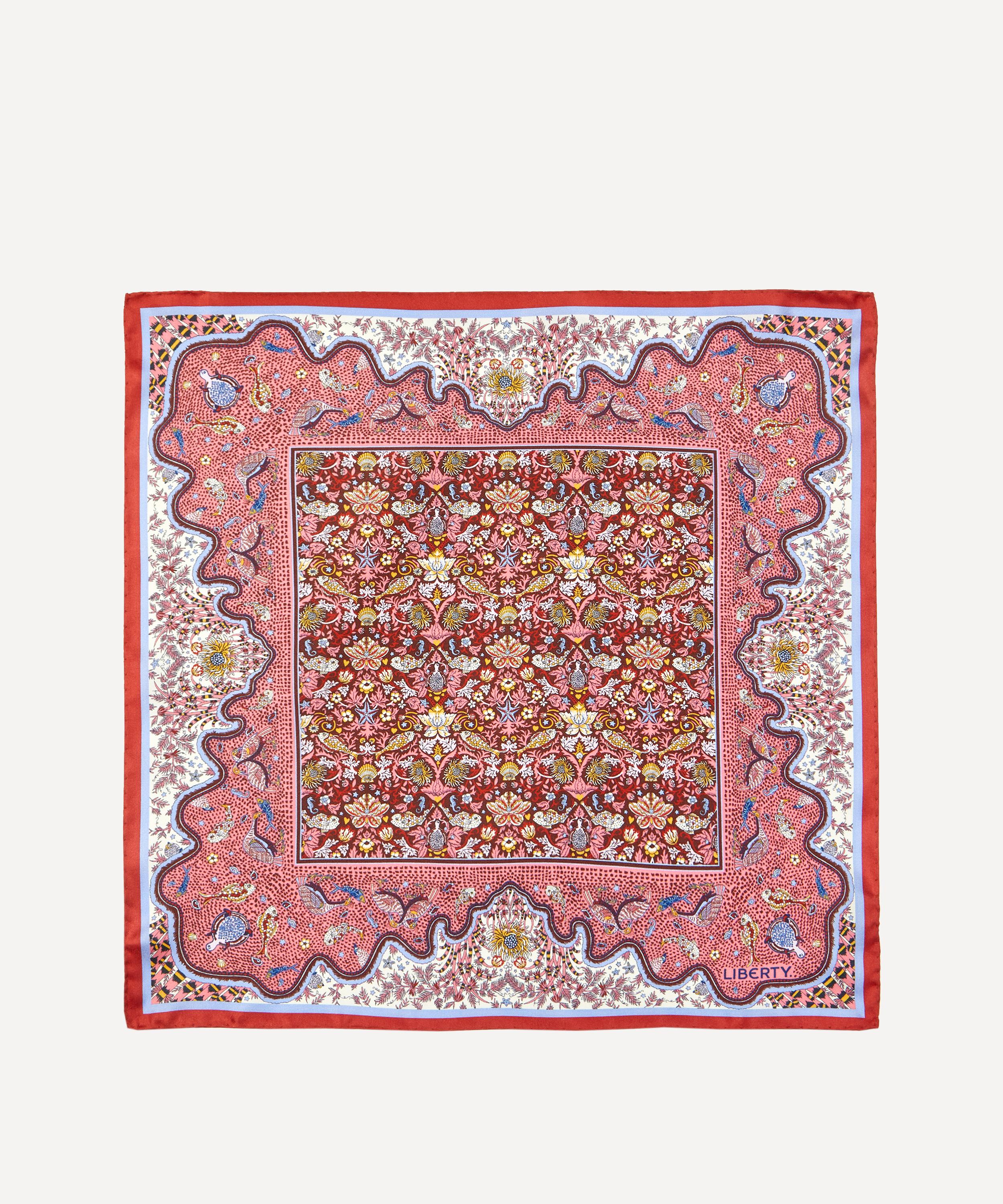 Liberty - Akinobu 45X45 Silk Scarf image number 0