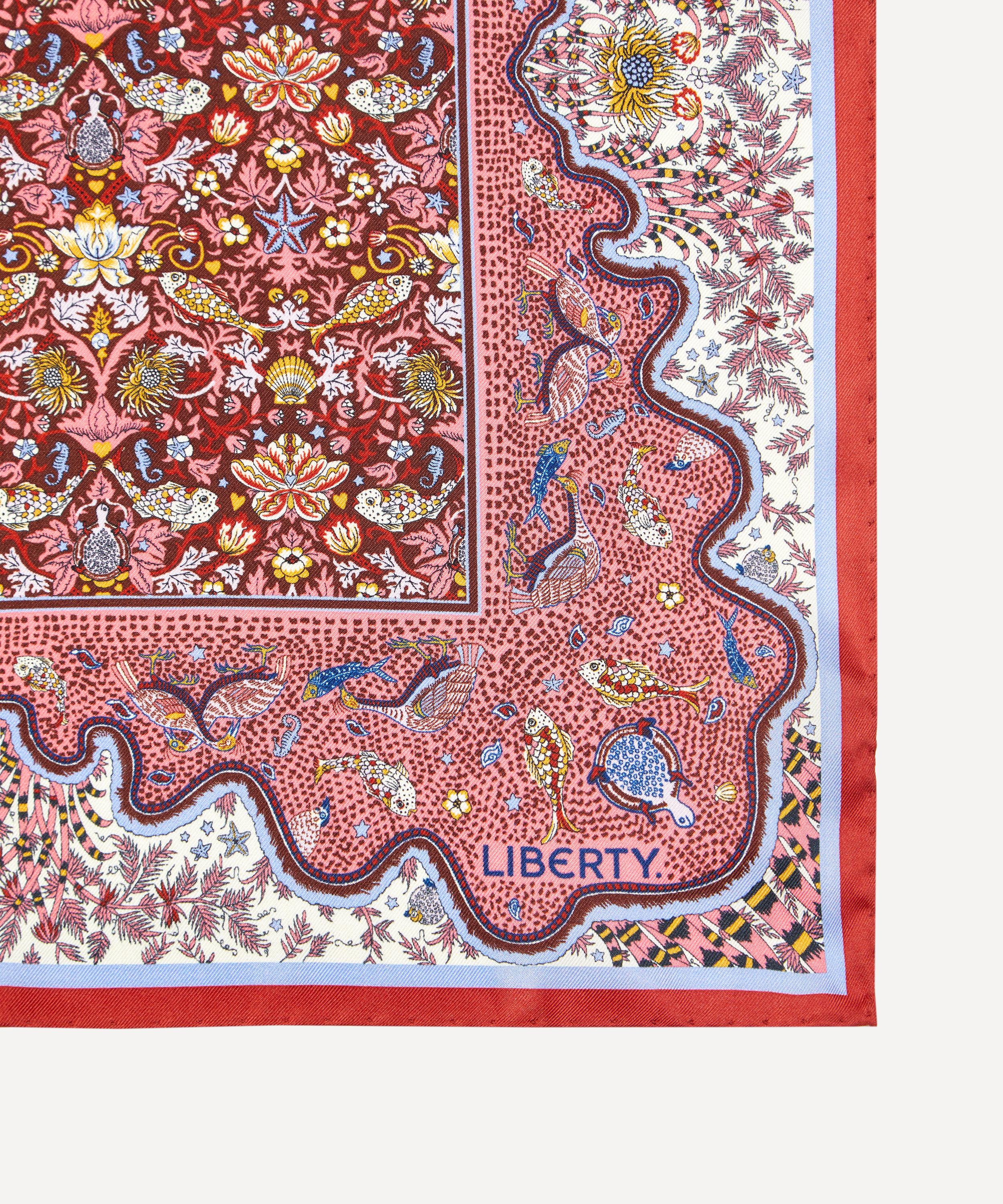 Liberty - Akinobu 45X45 Silk Scarf image number 4