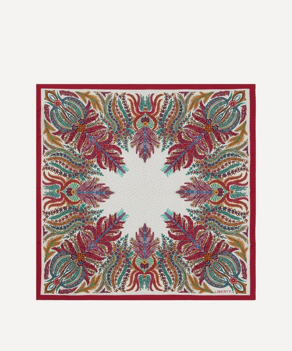 Liberty - Ariana Paisley 70X70 Silk Scarf image number null