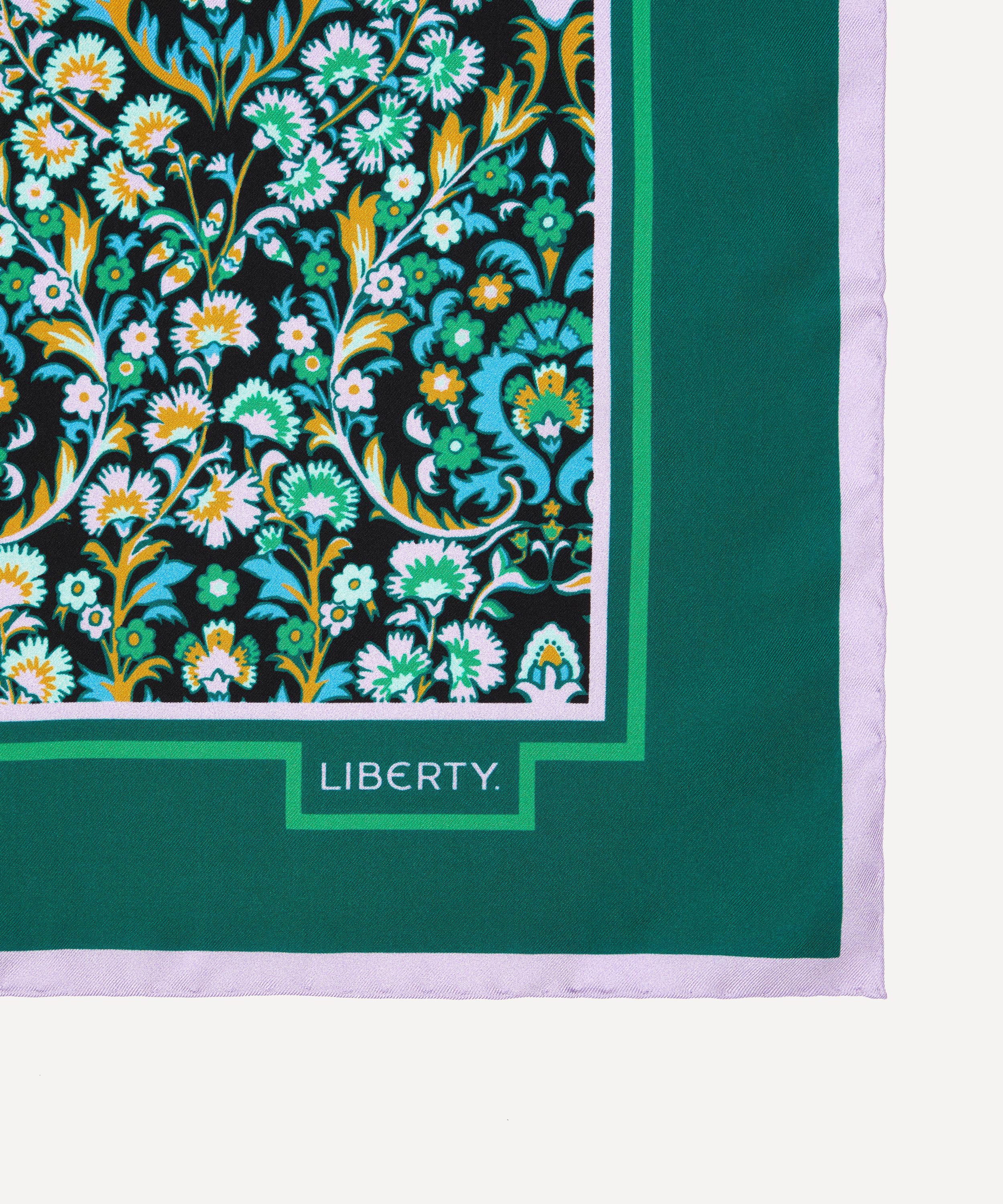 Liberty - Dianthus 70X70 Silk Scarf image number 3