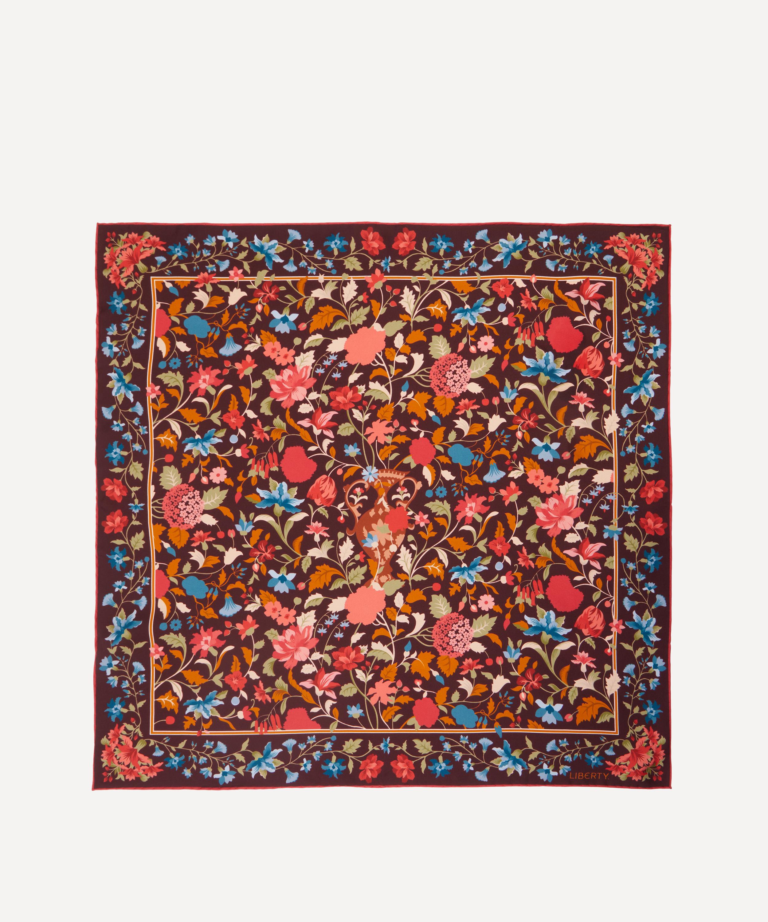 Liberty - Garden of Adonis 70X70 Silk Scarf image number 0