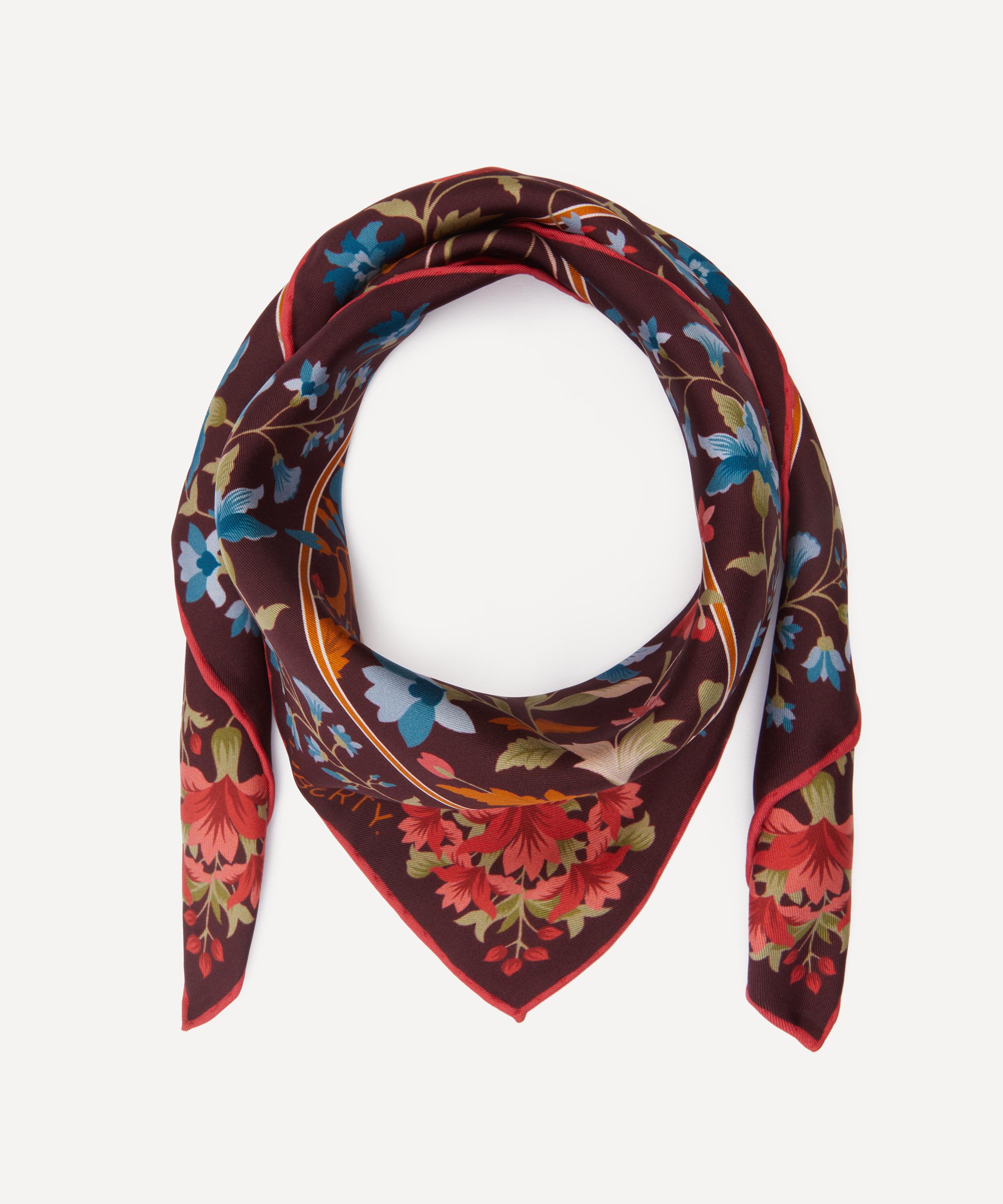 Liberty - Garden of Adonis 70X70 Silk Scarf image number 2