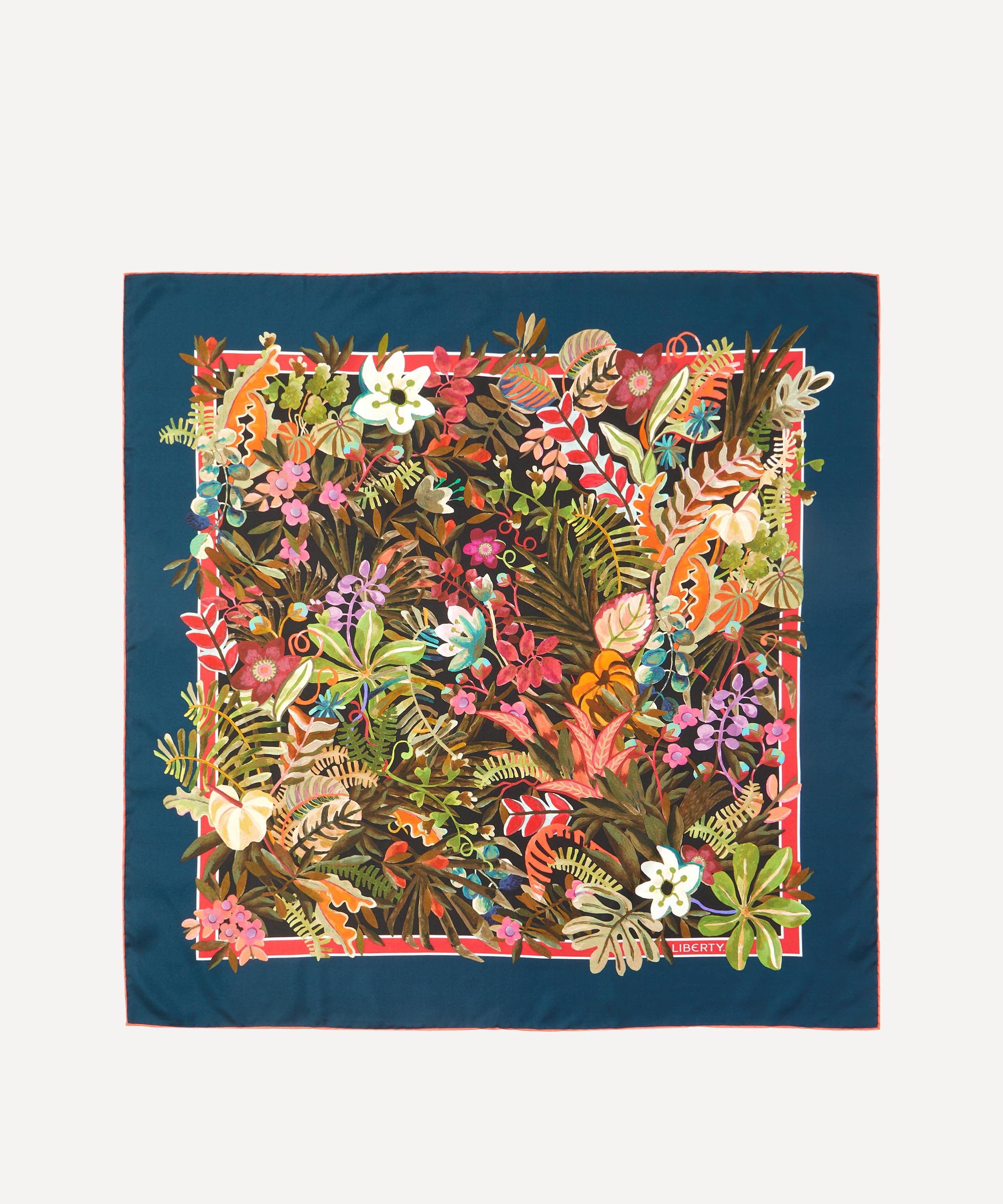 Liberty - Jungle Trip 90X90 Silk Scarf image number 0