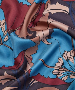Liberty - Eustacia Reversible 100X100 Silk-Cashmere Scarf image number 4