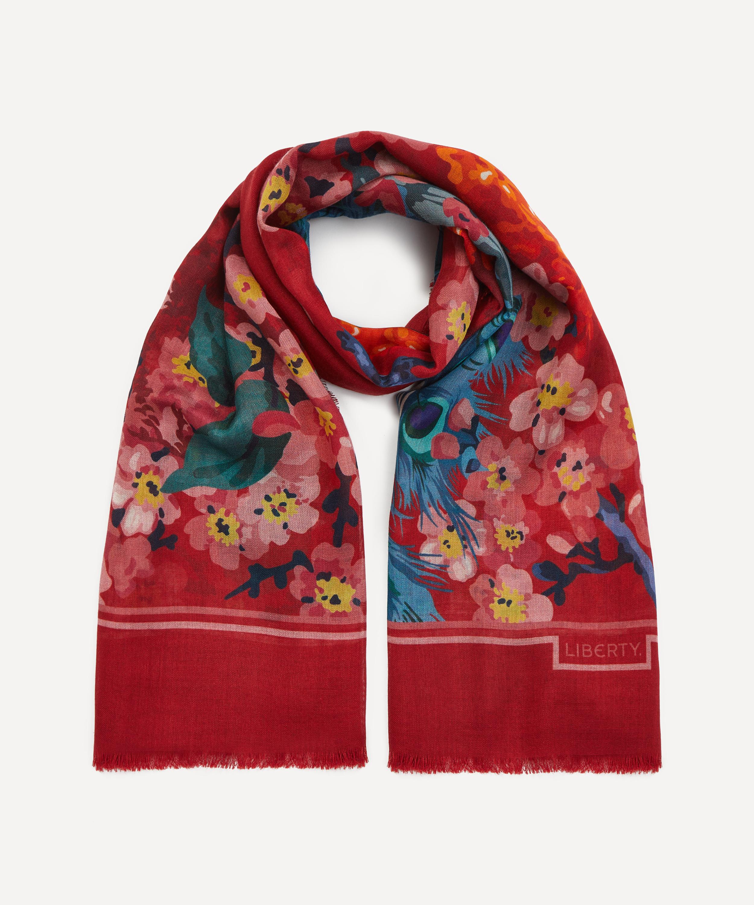 Liberty Melantha 140X140 Cashmere-Silk Scarf