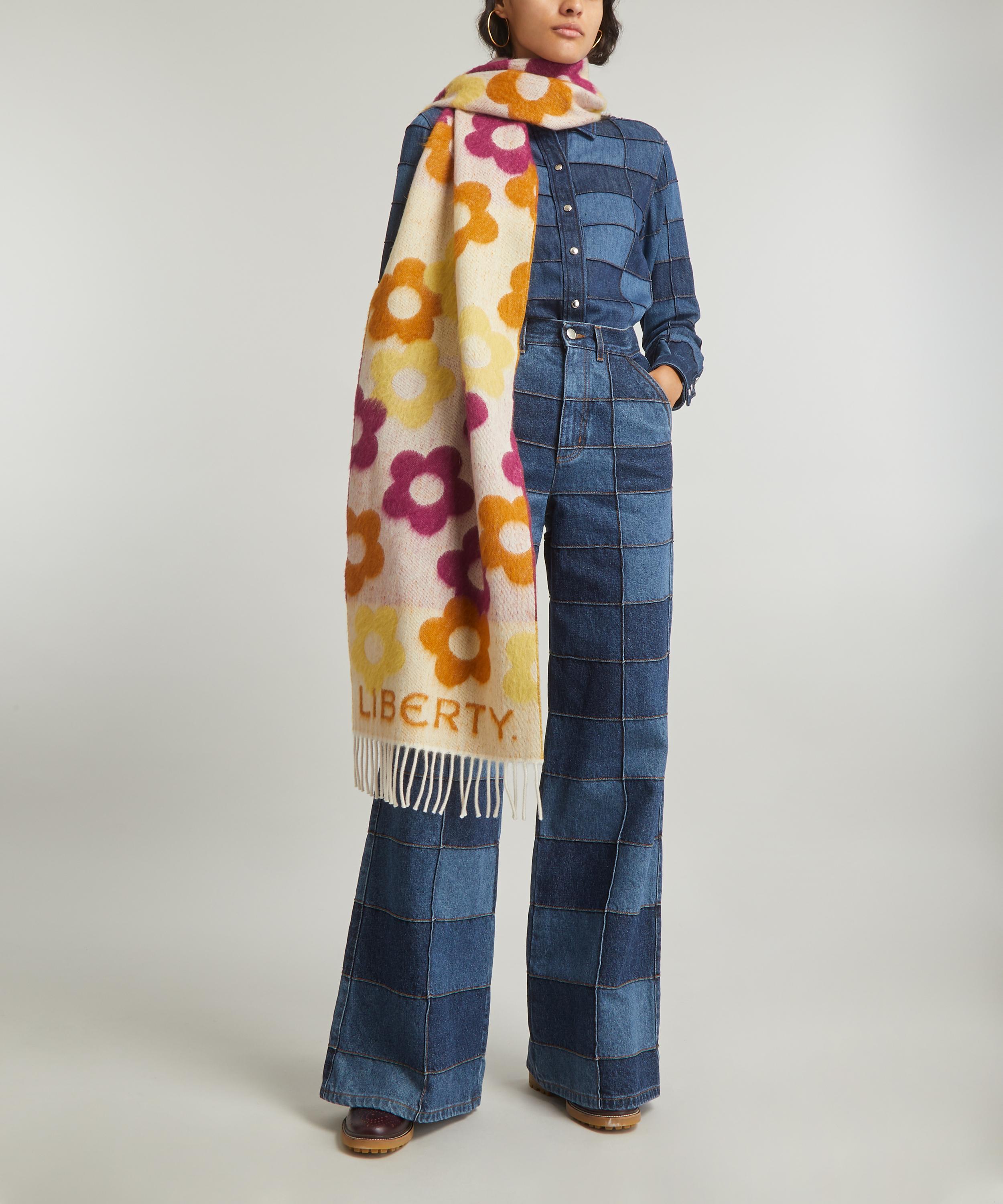 Liberty - Michelle Frances Flower 35X240 Mohair Scarf image number 1