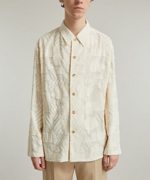 Le17septembre - Embroidered Long-Sleeve Shirt image number 2
