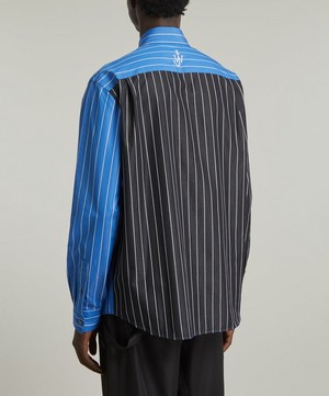 JW Anderson - Classic Fit Patchwork Shirt image number 3