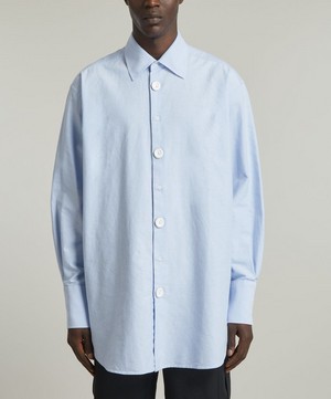 JW Anderson - Oversized Ceramic Button Shirt image number 2