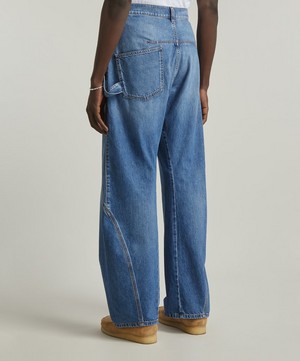 JW Anderson - Twisted Workwear Denim Jeans image number 3