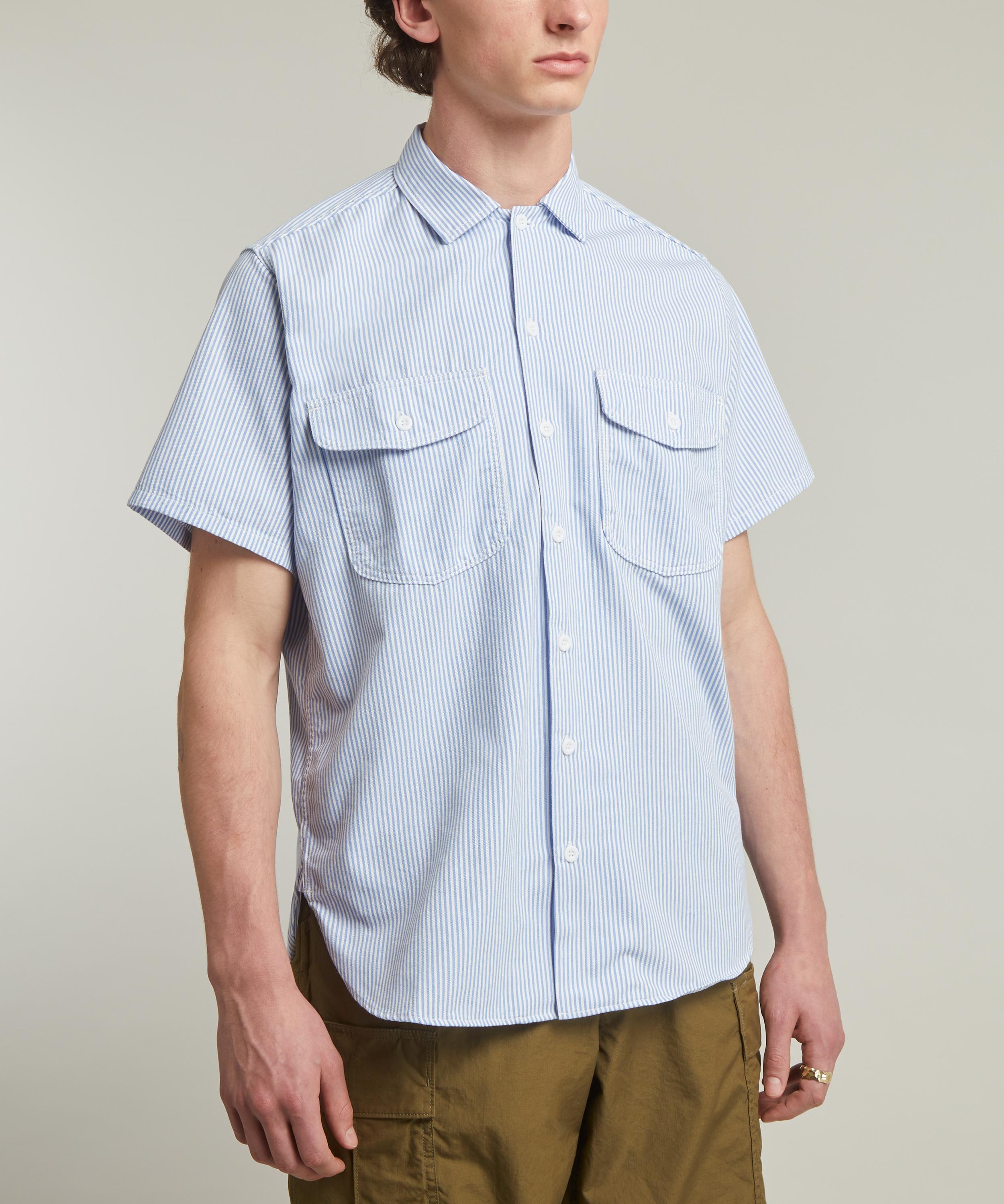 Beams - Striped Work Shirt image number 2