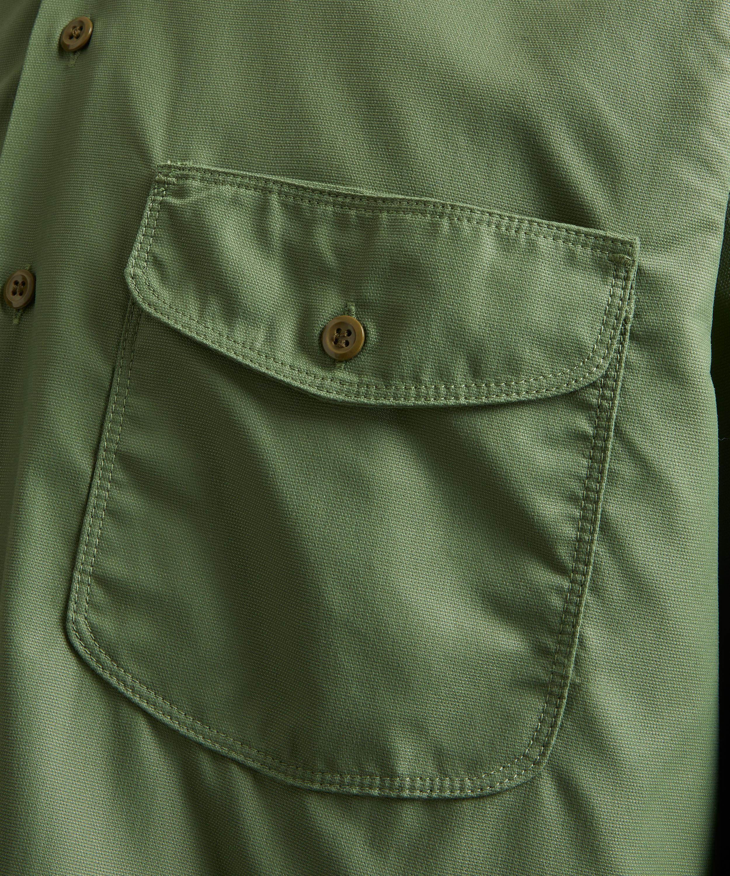Beams Classic Micro Mesh Overshirt | Liberty