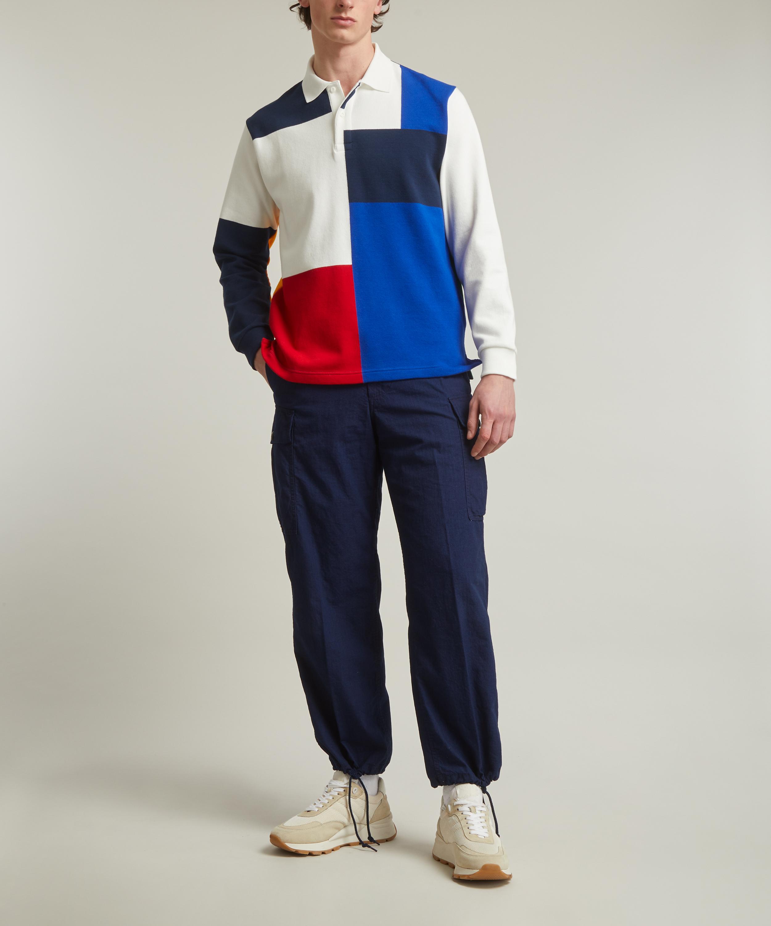Beams - Colour Block Polo Shirt image number 1