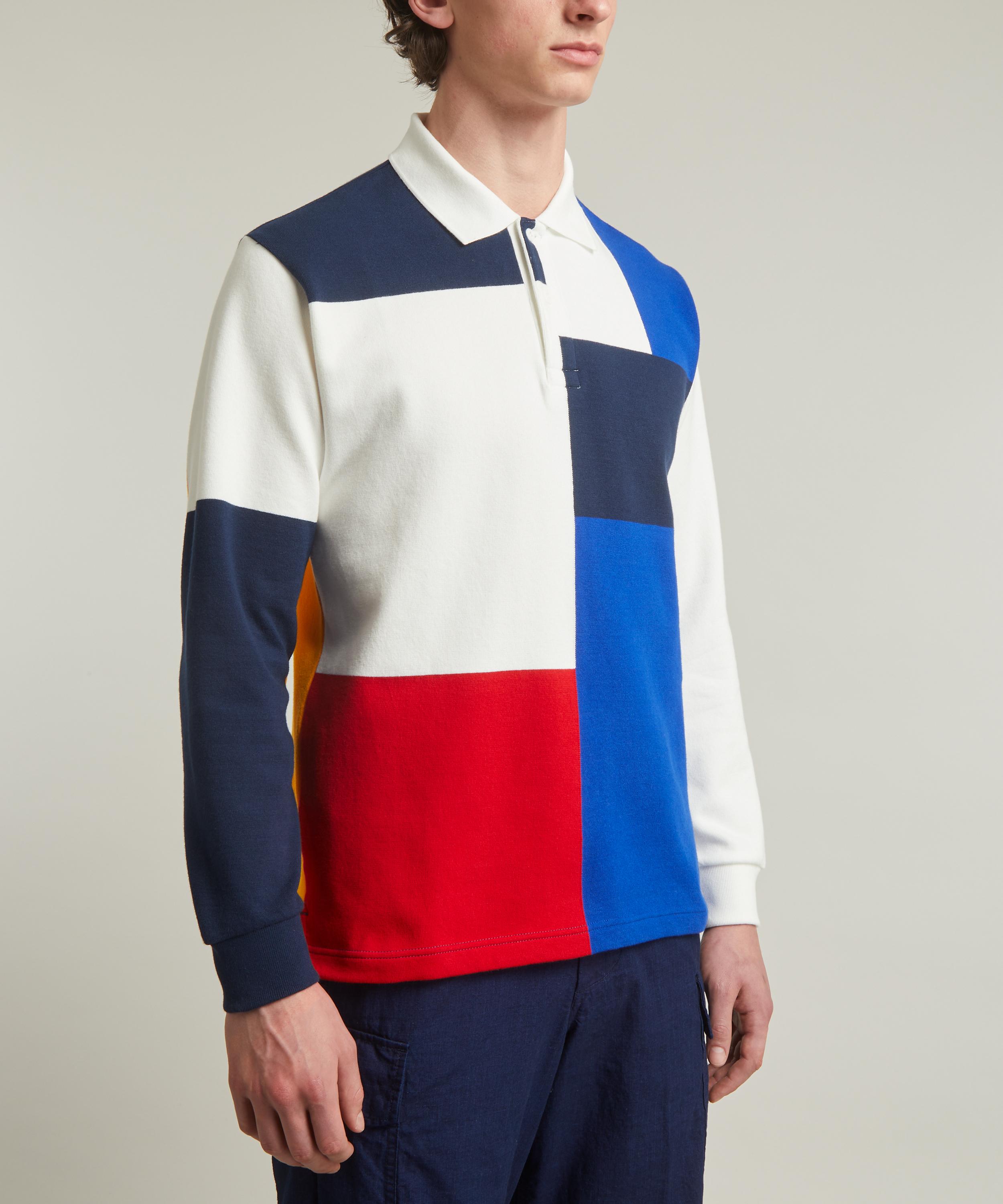Beams - Colour Block Polo Shirt image number 2