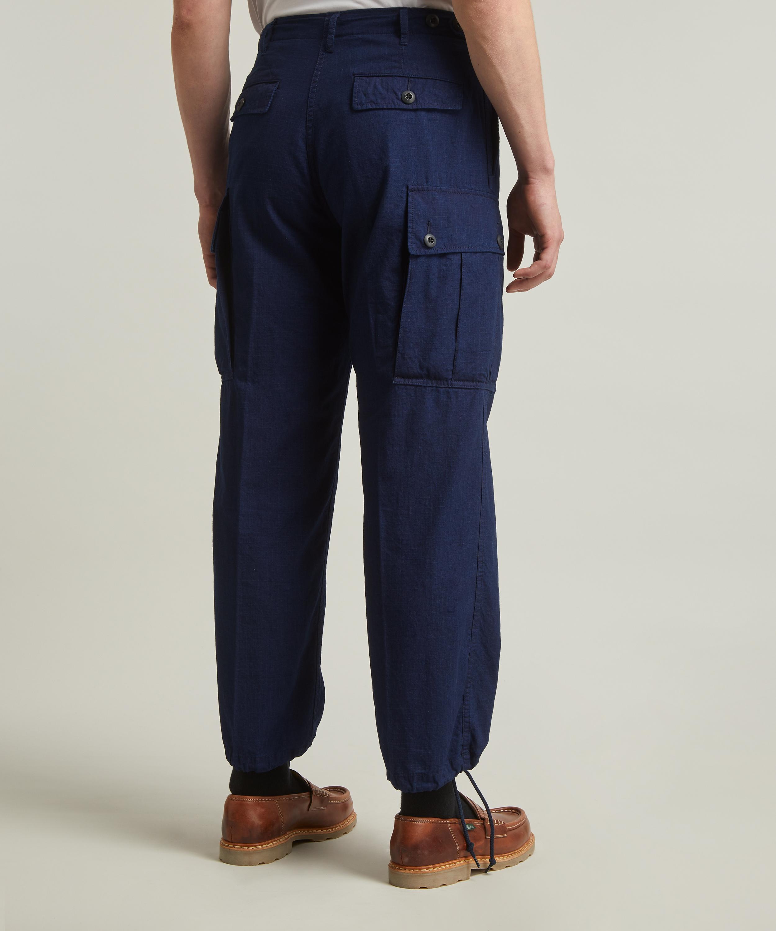 Beams - Mil 6 Pocket Indigo Ripstop Pant image number 3