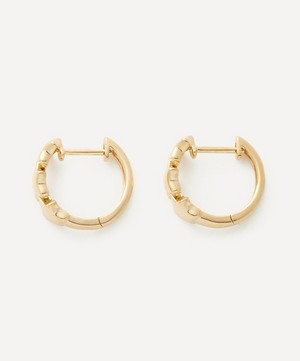 Roxanne First - 14ct Gold Starry Night Hoop Earrings image number 0