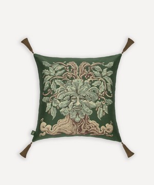 House of Hackney - Druantia Large Tassel Jacquard Cushion image number 0
