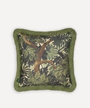 House of Hackney - Foris Medium Fringed Cushion image number 0