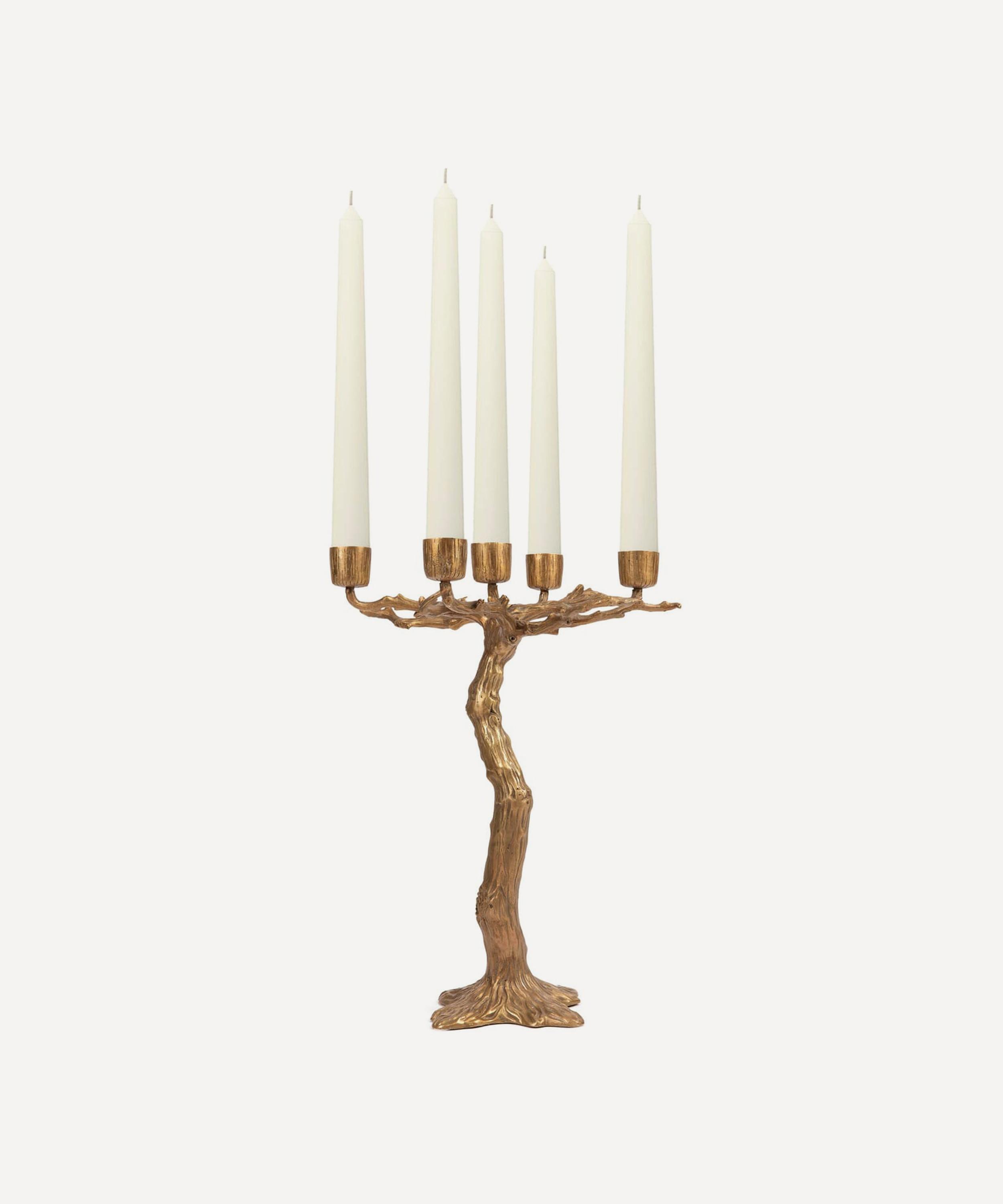 House of Hackney - Quercus Brass Candelabra