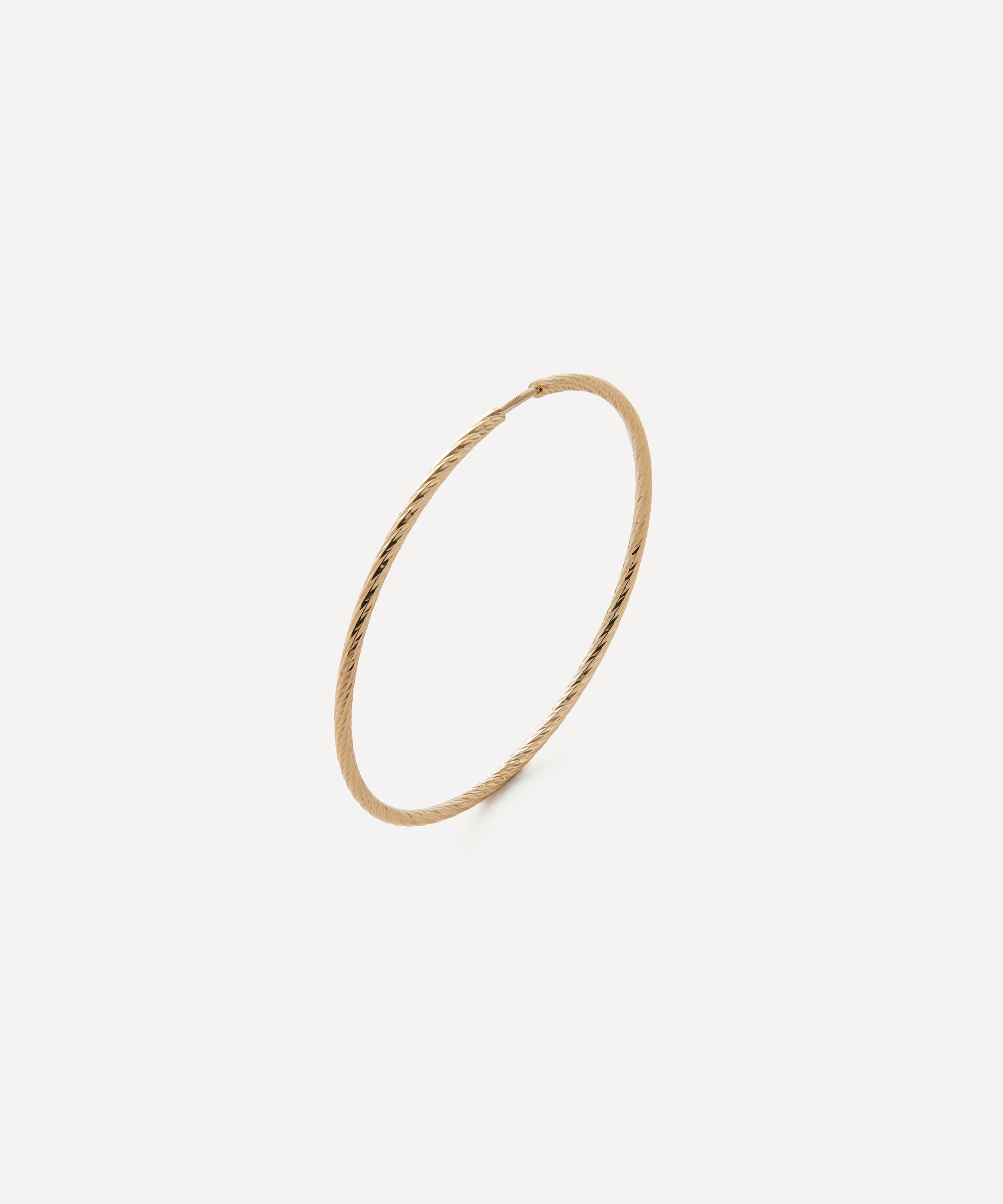 Maria Black - 14ct Gold Liv 35 Hoop Earring