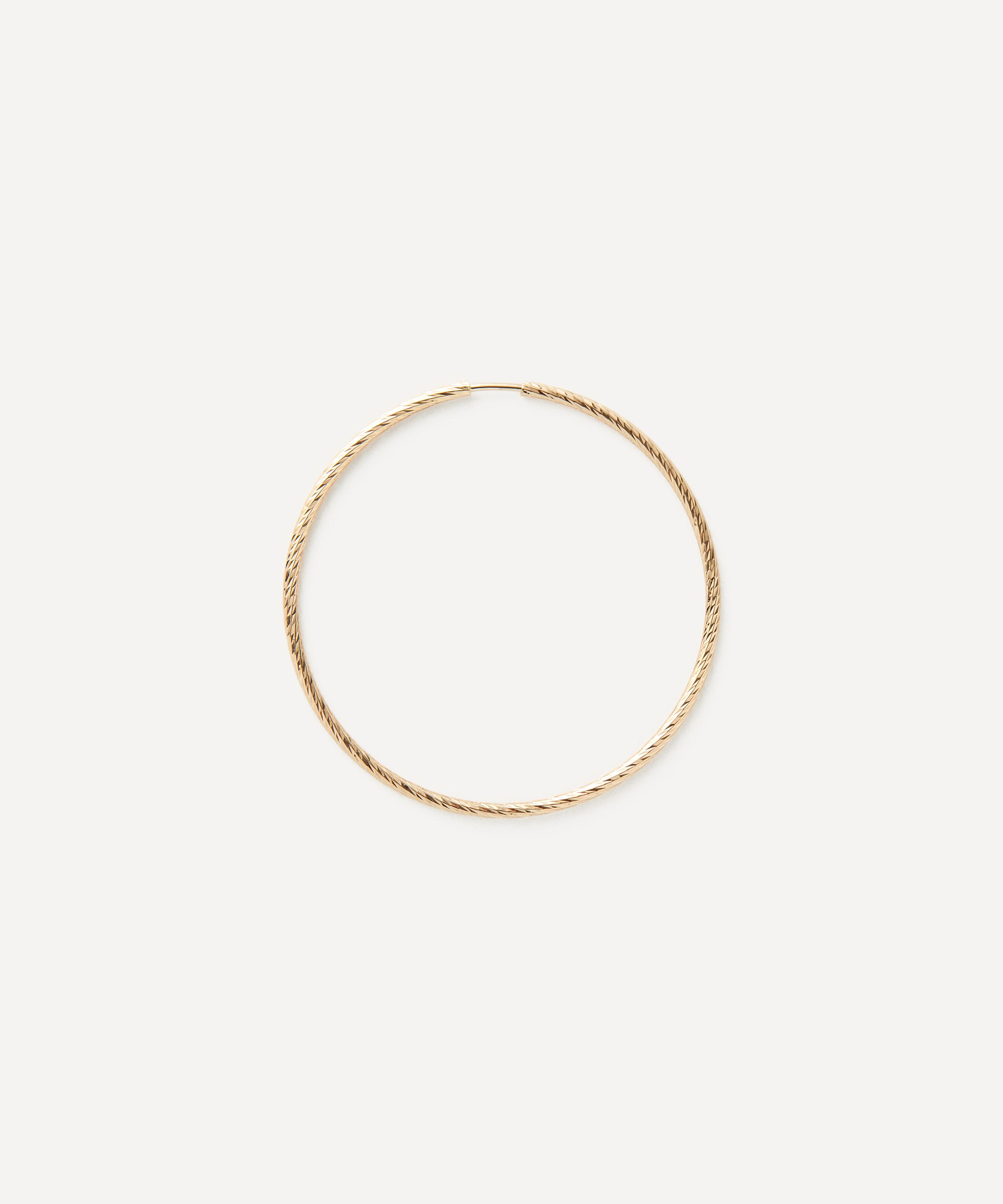 Maria Black - 14ct Gold Liv 35 Hoop Earring image number 1