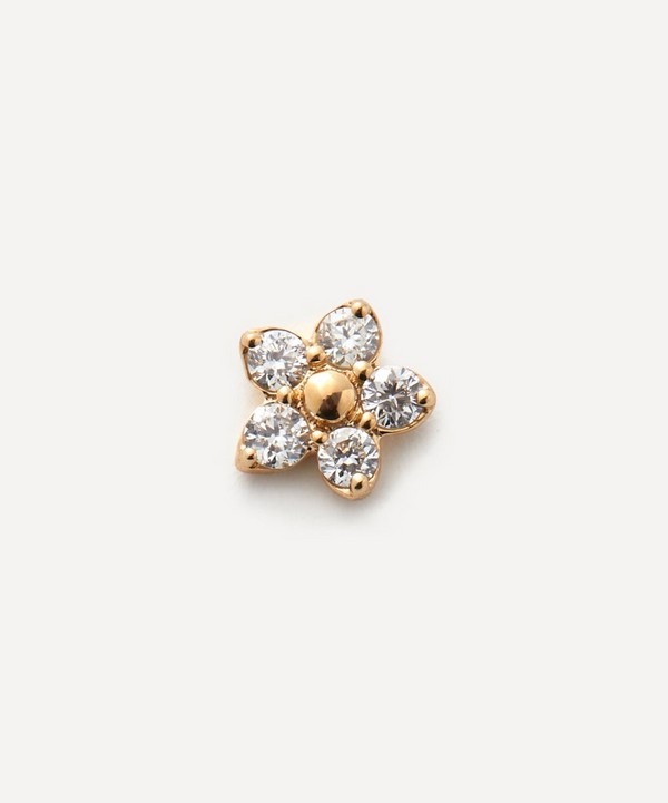 Maria Black - 14ct Gold Daisy 5mm Stud Earring image number null