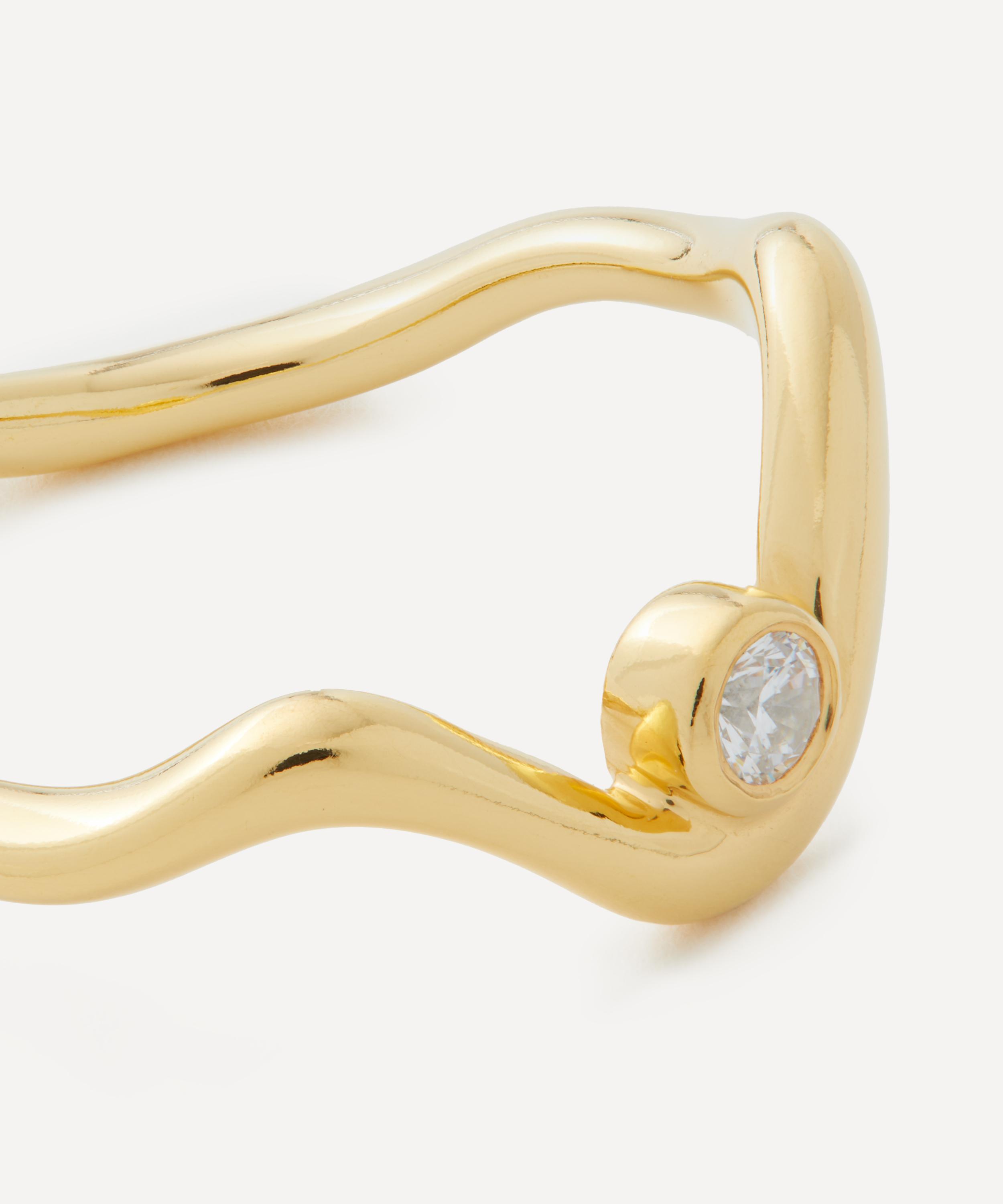 Maria Black 22ct Gold-Plated Nora Ring | Liberty