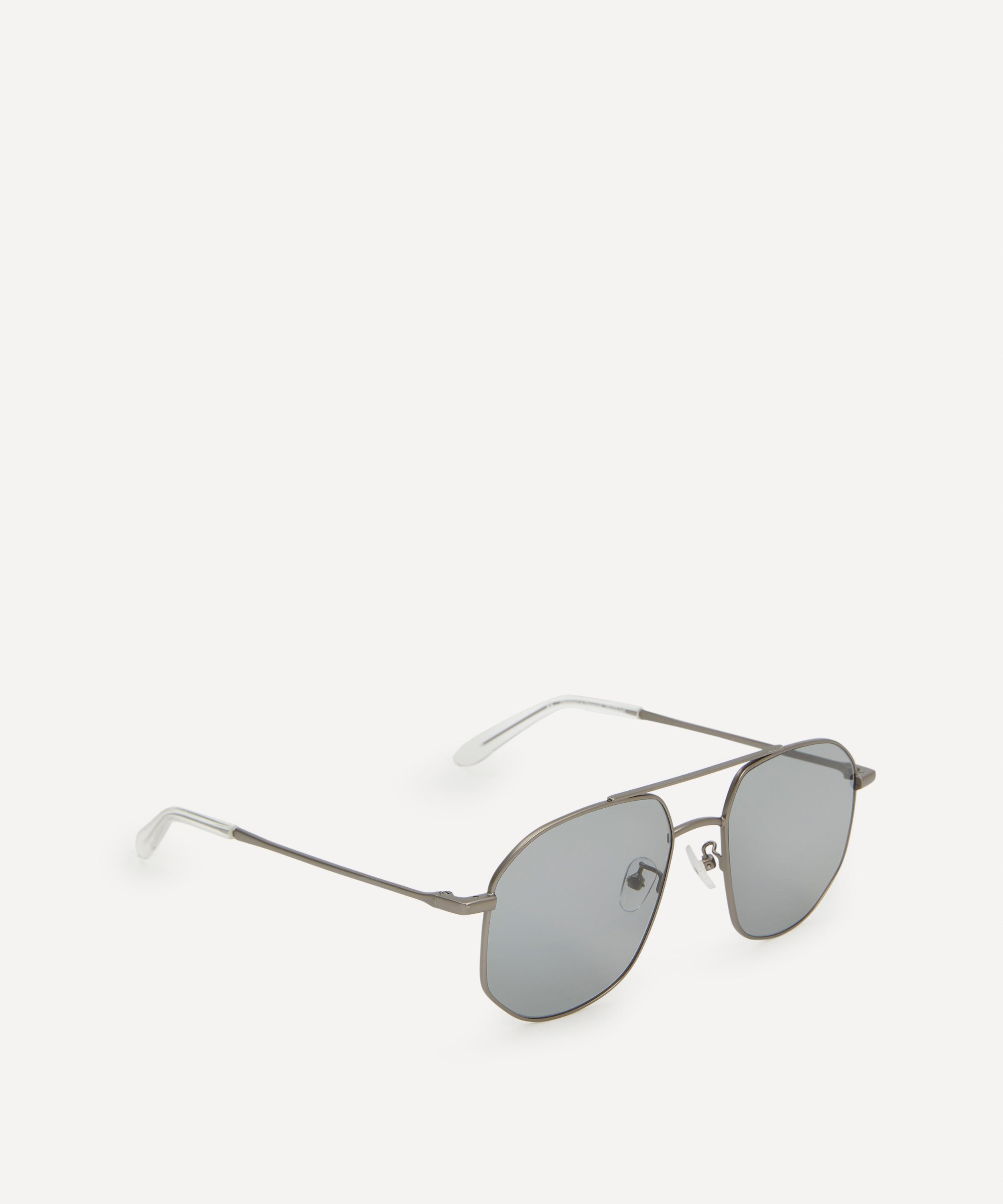 KAMO - The Dude Metal Aviator Sunglasses image number 