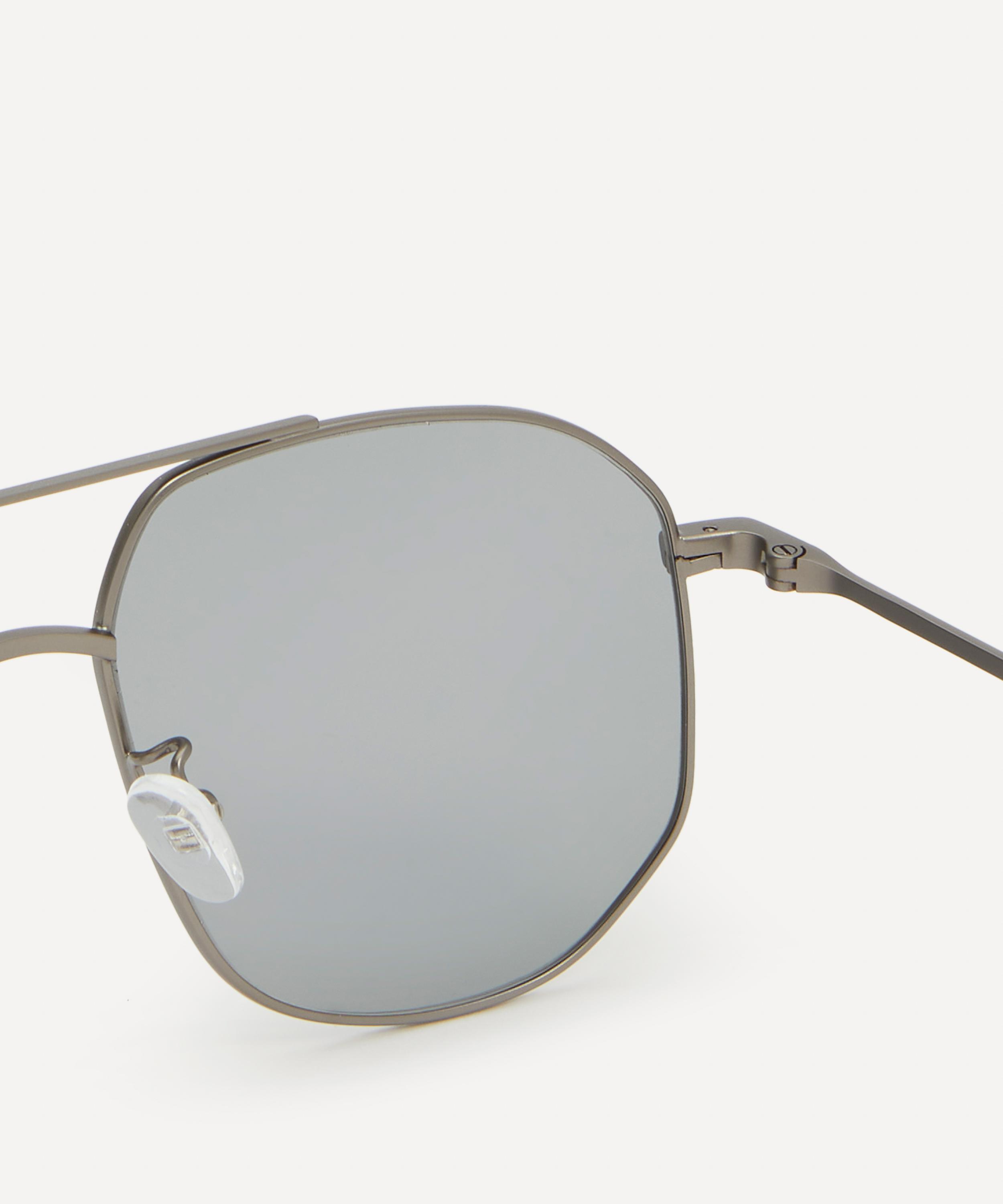 KAMO - The Dude Metal Aviator Sunglasses image number 