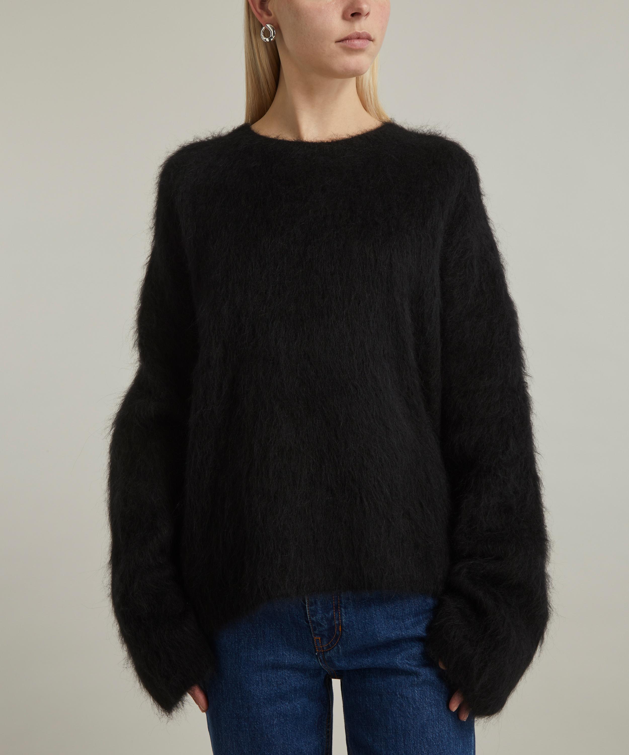 Toteme - Boxy Alpaca Knit Jumper image number 2