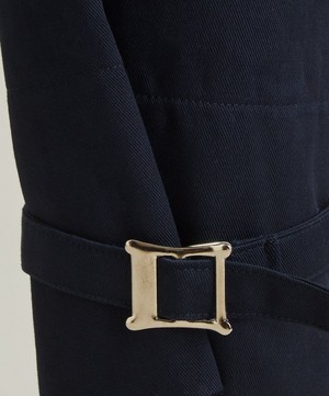 FANFARE - Navy Utility Cargo Trousers image number 4