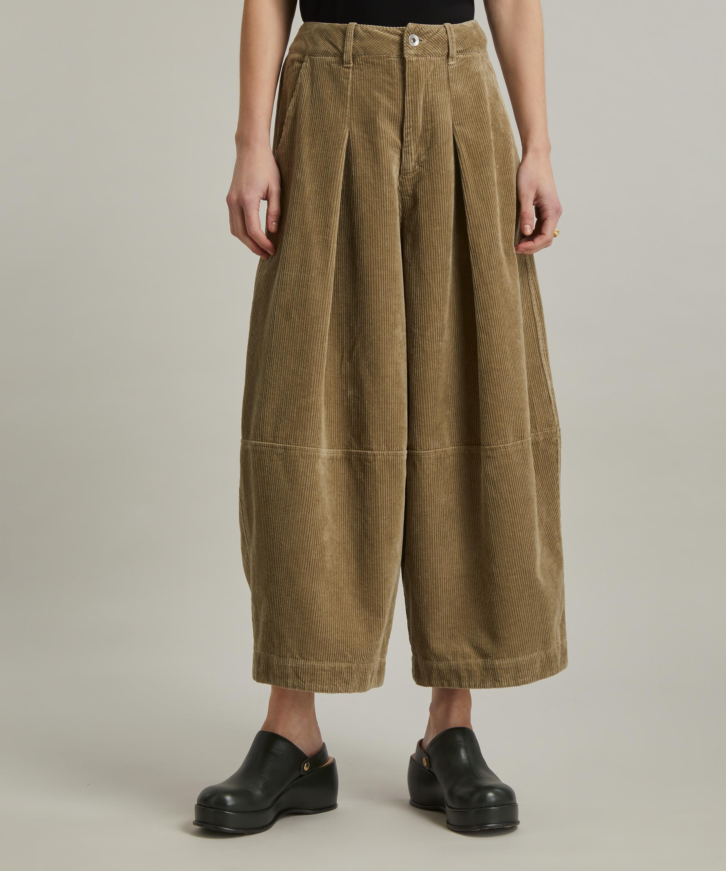 Corduroy Trousers Olive