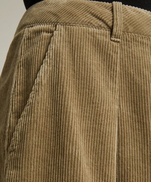 YMC - Deadbeat Olive Corduroy Trousers image number 4
