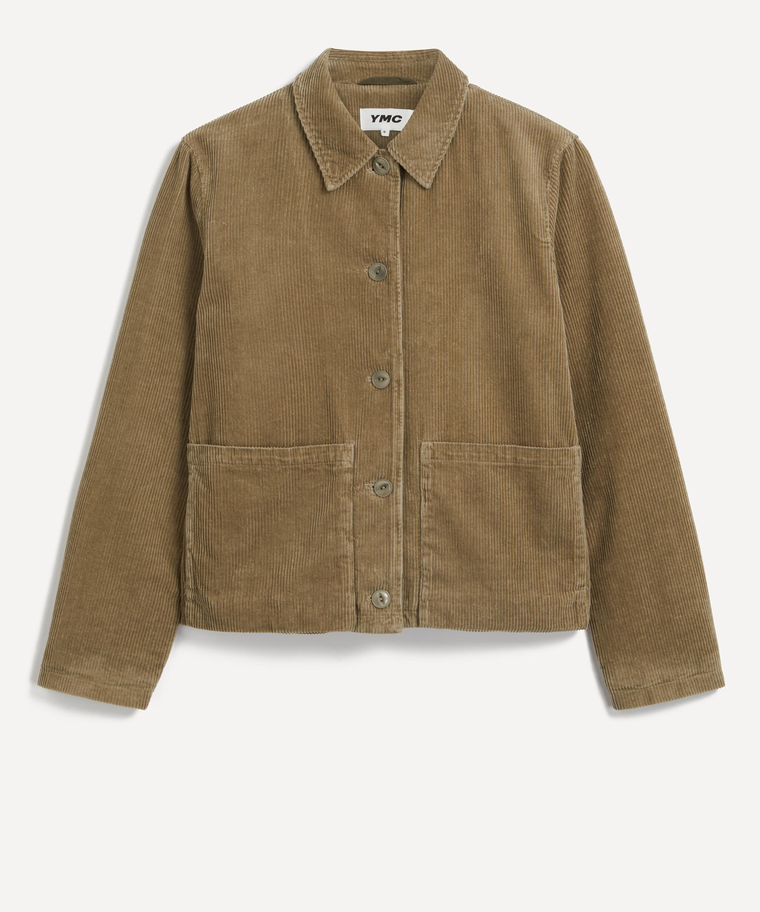 YMC Ronnie Olive Corduroy Chore Jacket | Liberty