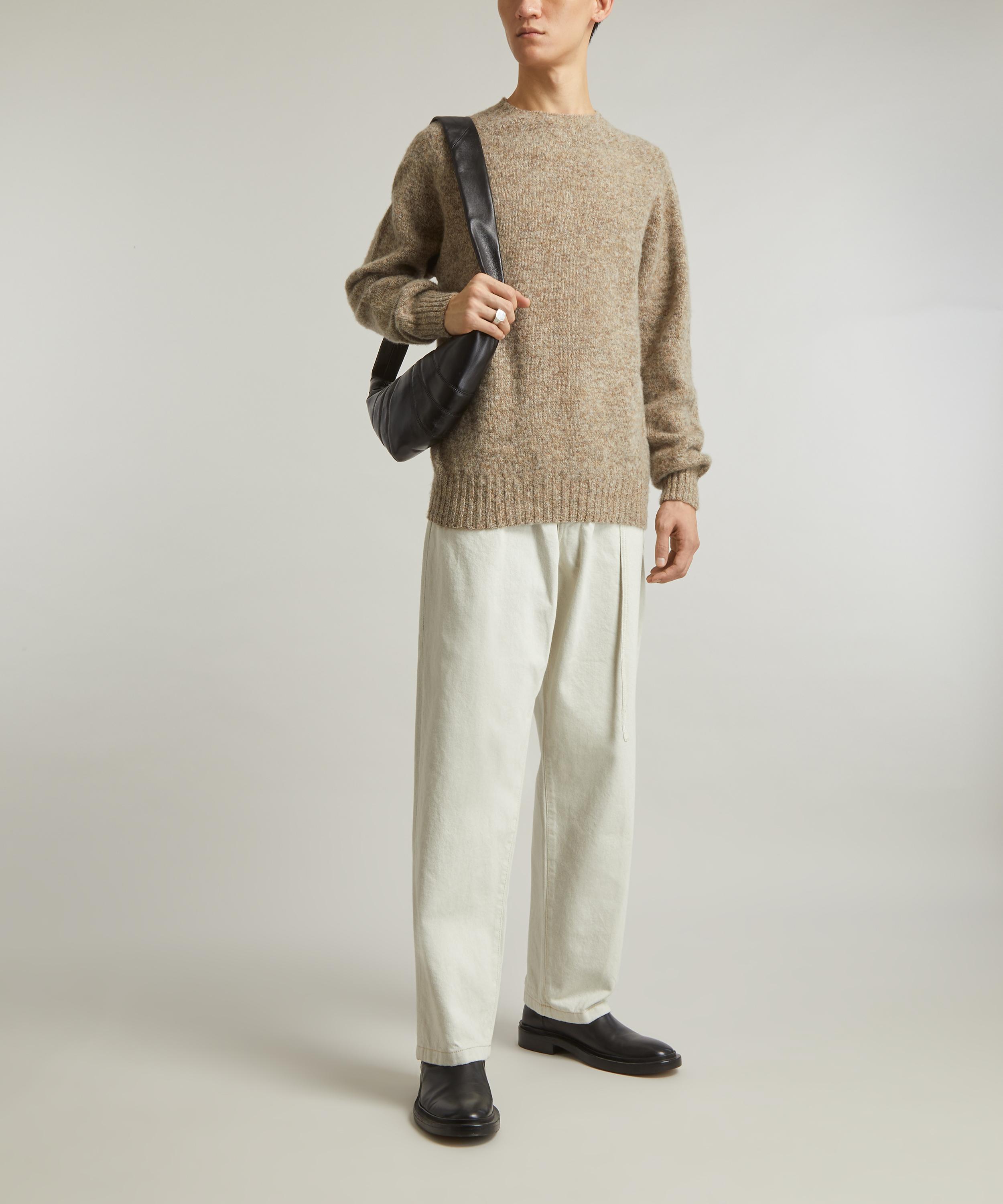YMC Suedehead Crew-Neck Jumper | Liberty