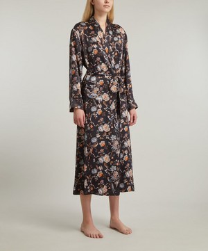 Liberty - Jannah Silk Satin Long Robe image number 2