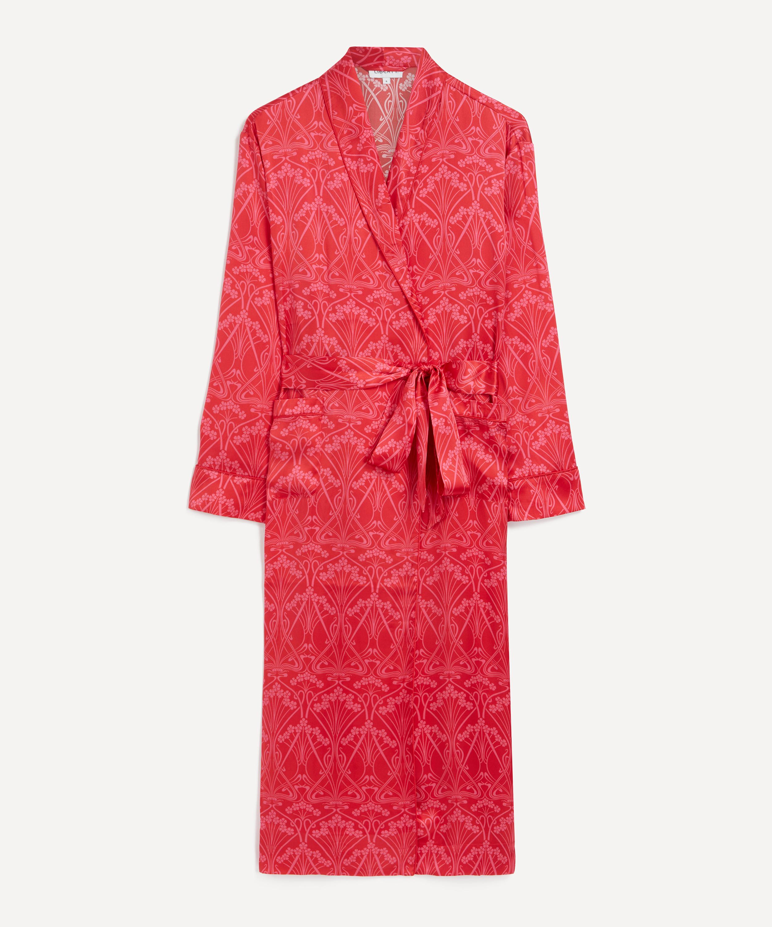 Papinelle Sleepwear™ Pure Silk Lace Robe