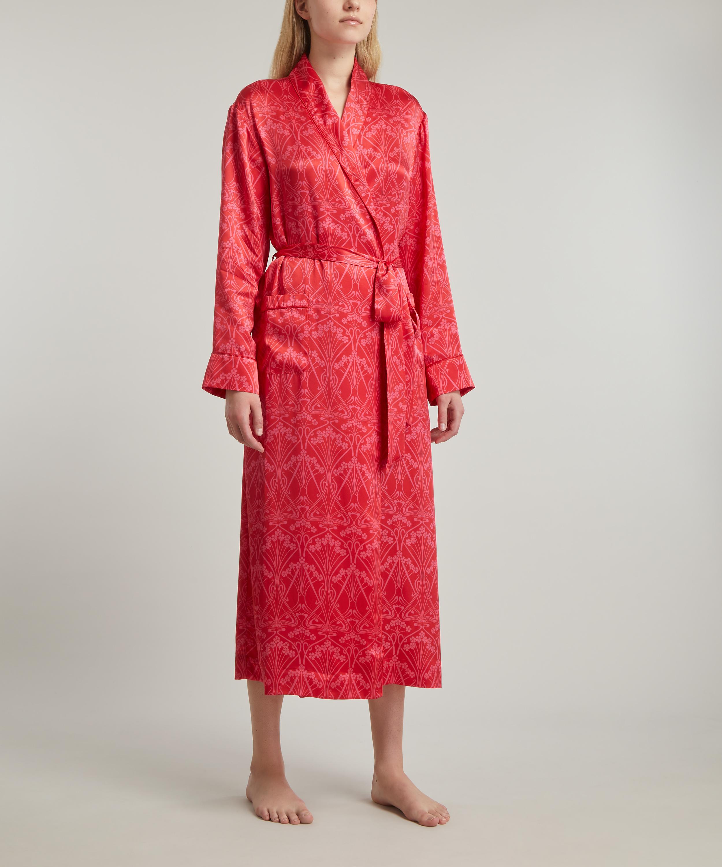 Liberty shop silk robe