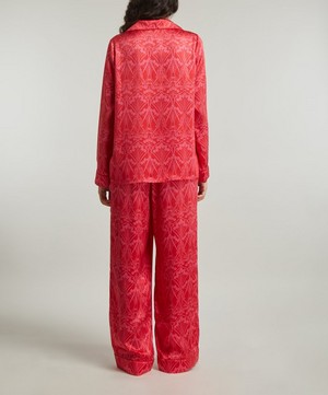 Liberty - Ianthe Silk Satin Pyjama Set  image number 3
