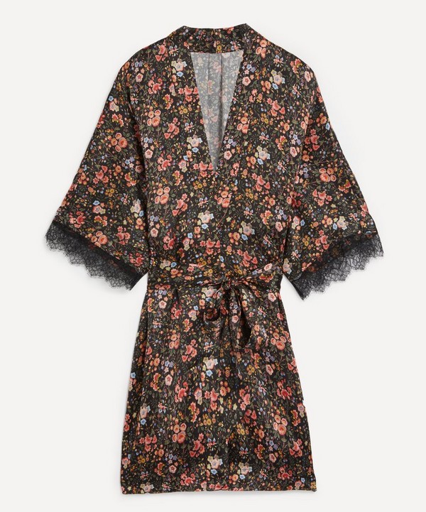 Liberty - Delilah Silk Satin Lace Kimono image number null
