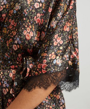 Liberty - Delilah Silk Satin Lace Kimono image number 4
