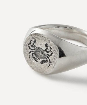 Frederick Grove - Crab Signet Ring image number 1