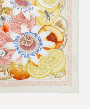 Emily Carter - The Rose and Lemon 45x45 Silk Scarf image number 3