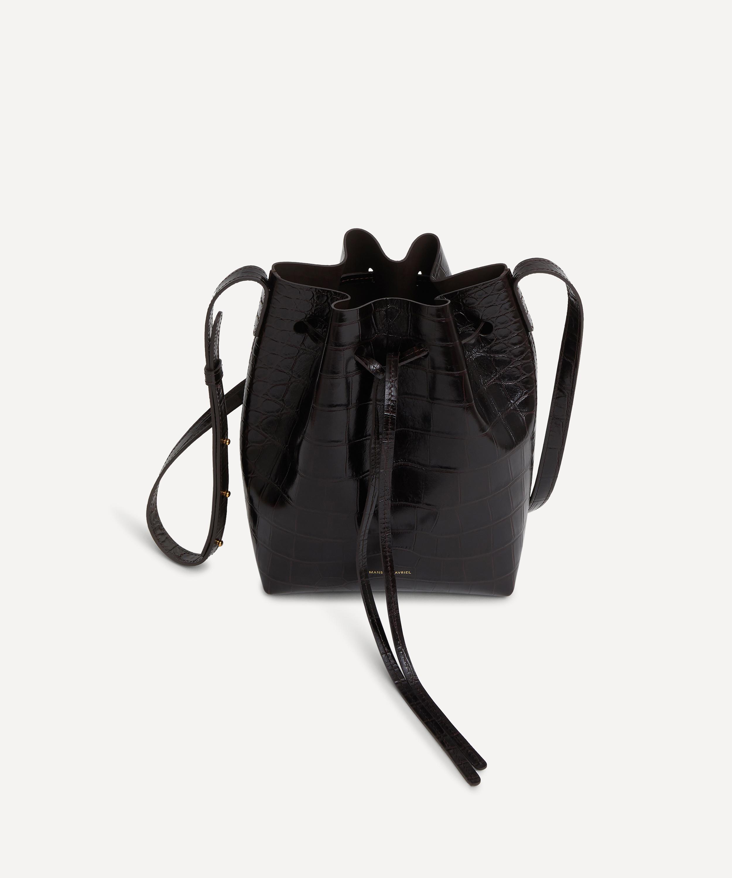 Mansur Gavriel - Mini Leather Bucket Bag image number 3