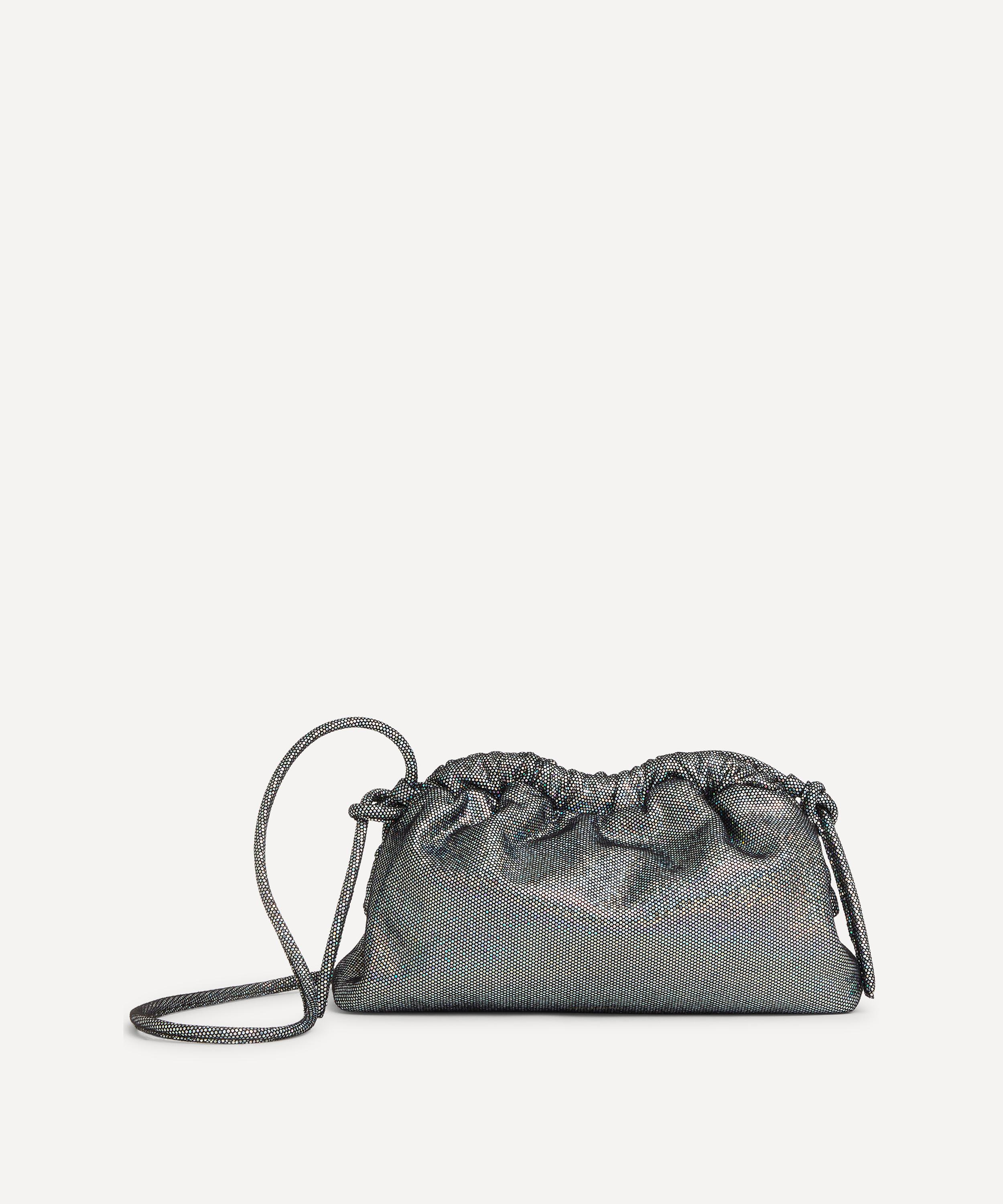Mansur Gavriel - Mini Cloud Glitter Leather Clutch image number 0