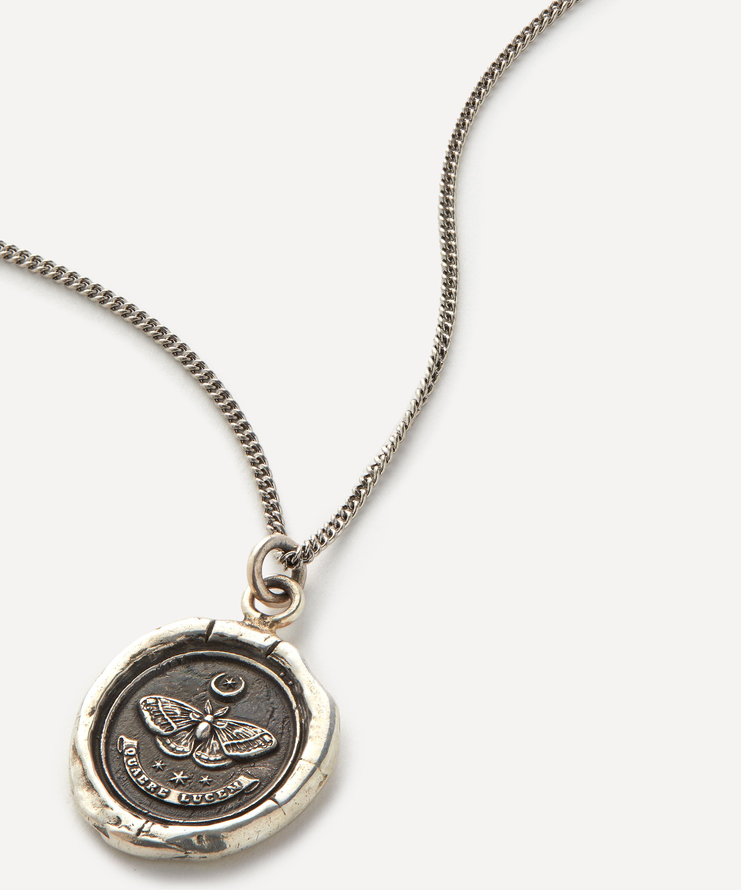Pyrrha - Sterling Silver Seek the Light Pendant Necklace