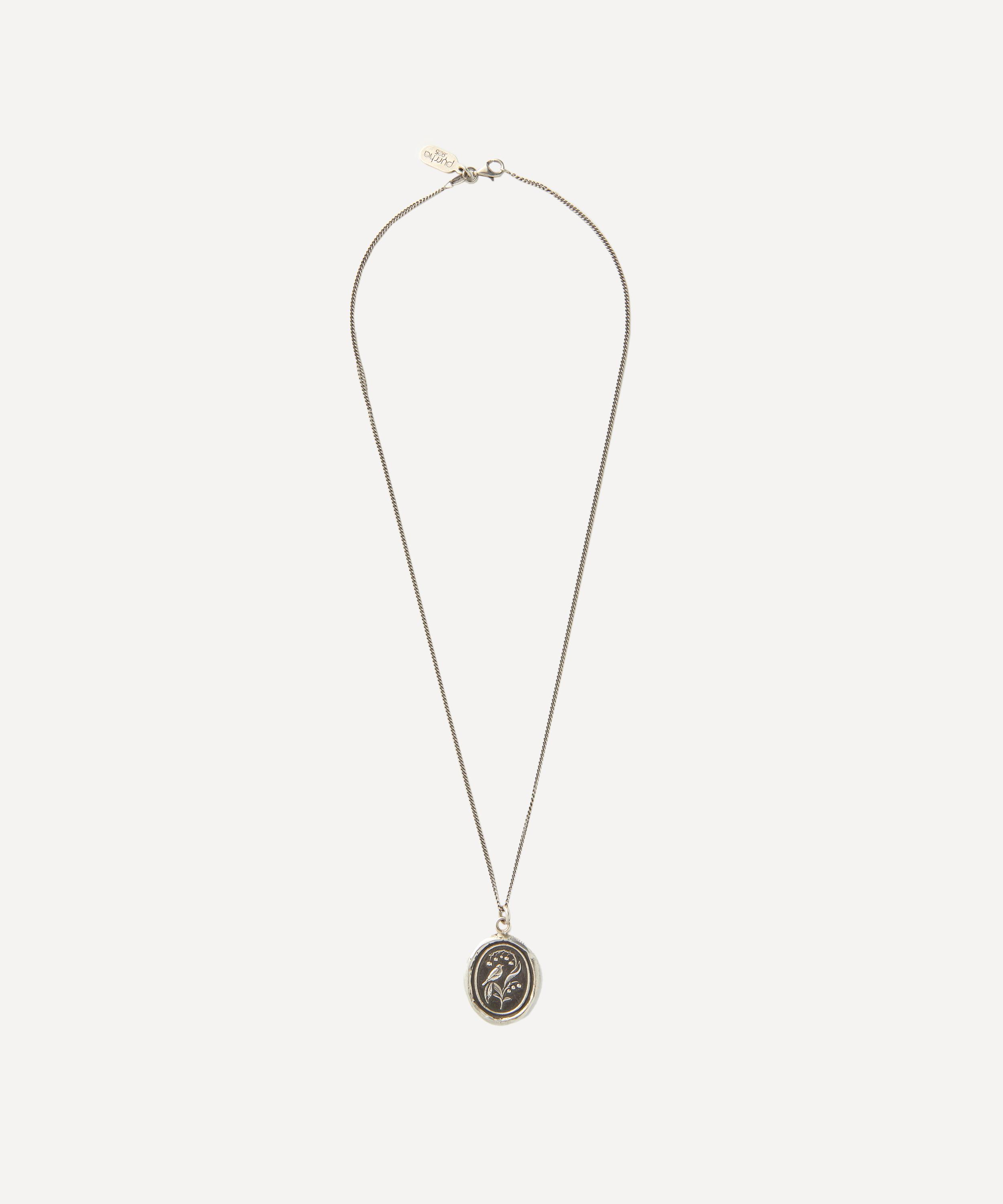 Pyrrha - Sterling Silver Return to Happiness Pendant Necklace image number 1