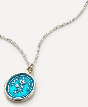 Pyrrha - Sterling Silver Slow Down Pendant Necklace image number 0
